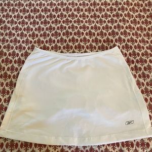 White Reebok Tennis Skirt Sz sm